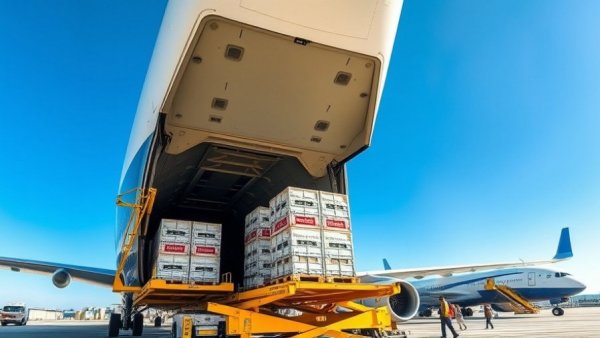 Cargo loading at Maastricht Aachen Airport illustrating cargo volumes growth
