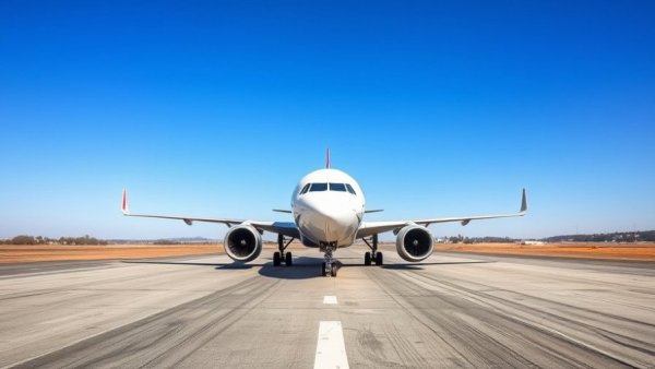 Turkish Airlines plane on runway under clear sky, highlighting ground handling agreement.
