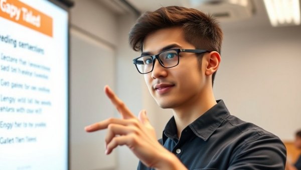 Presenter introducing educational content on Grain DataLoader.