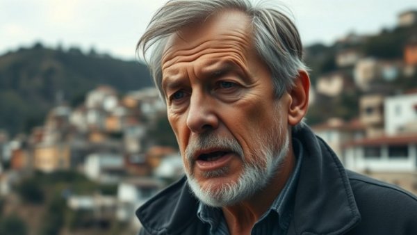 Man speaks urgently about Israel demolishing Palestinian homes.