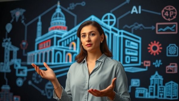 Confident presentation on Federated Learning and AI Agents in educational setting.