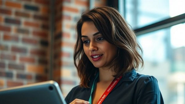 Woman discusses AI policy and governance for Africa on podcast.