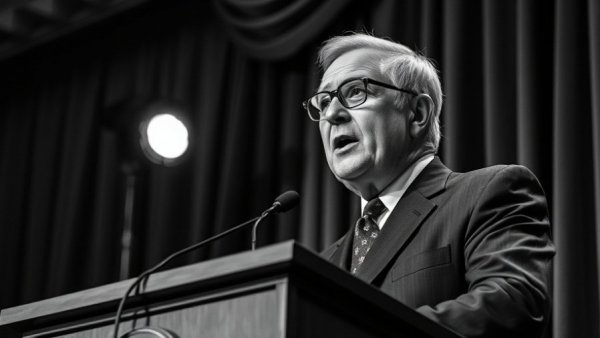 Patrice Lumumba passionately speaking, vintage photo backdrop.