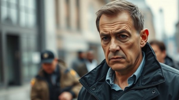 Ukraine Russia Peace Talks: man in focus during negotiations.