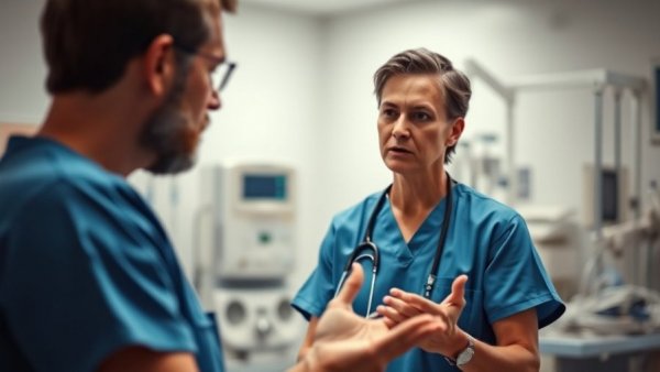 Cath Labs in Kampala, doctor explaining heart attack treatment success.