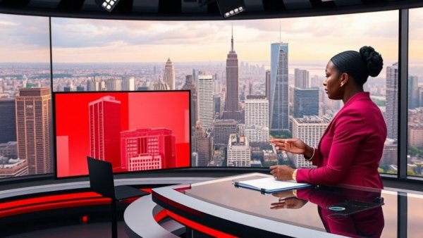 News anchor discusses Monday sit-at-home order in Africa.