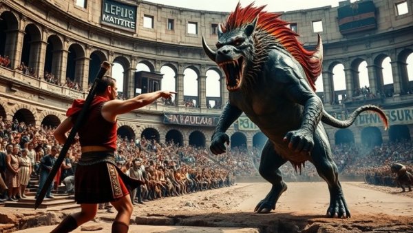 Creating cinematic AI videos with epic fantasy elements.