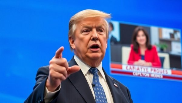 Trump warns Iran military buildup with urgent gesture on news.