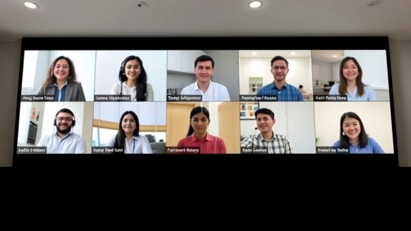 Virtual podcast with experts discussing AI policy and governance.