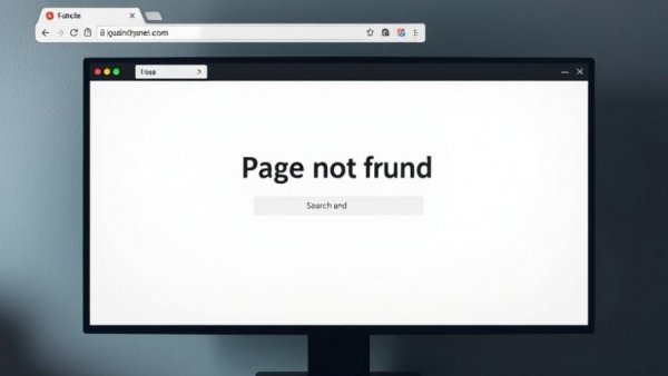 Unique WordPress website design showing a 'Page Not Found' template.