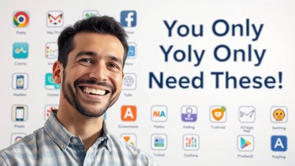 Smiling man with AI tool icons in 2026 infographic.