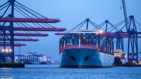 Maersk posts FY2025 gains in terminals, logistics; Ocean hit by rates