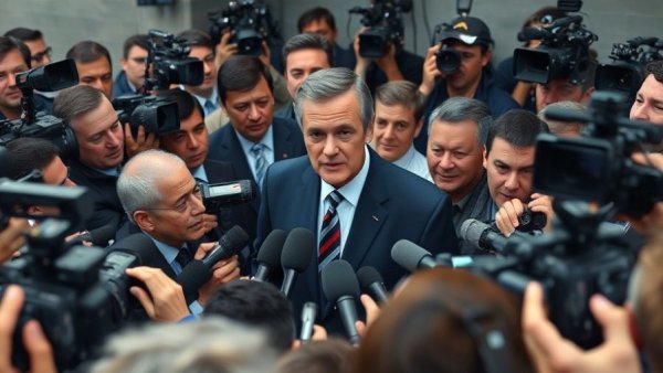 Thailand coalition talks: Politician speaks to media amid election news.