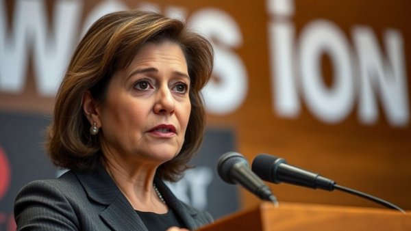 US oil block on Cuba discussion with woman speaker at podium.