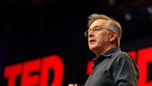 Passionate speaker discussing how to power the world 24/7 without oil.