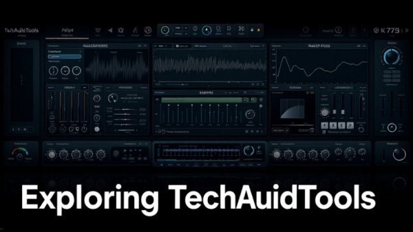 TechAudioTools interface for African gamers audio editing.