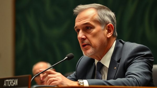 US official addresses international assembly on actions against Iran.