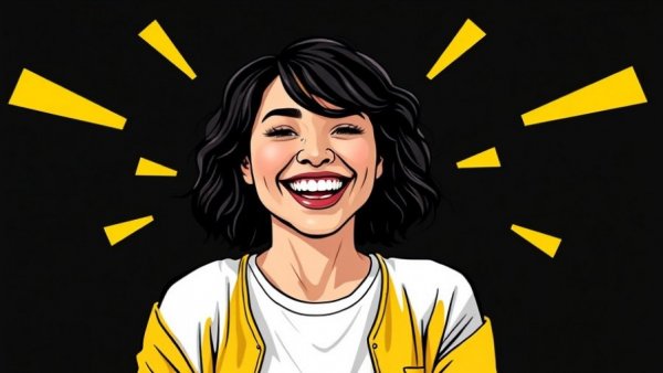 Smiling woman in tech presentation for Gemini Batch API