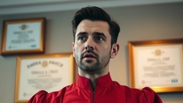 Onitsha market demolition governance discussion with speaker in red attire.