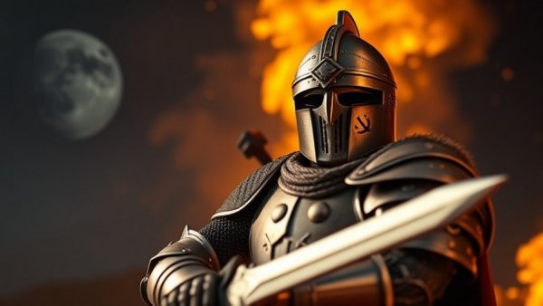 Max & the Midknights stop-motion UE5 animated knight scene.