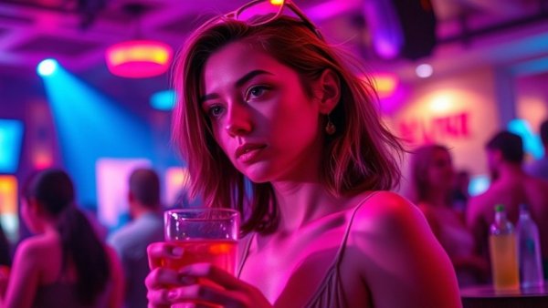 AI Africa filmmakers and developers in vibrant club setting.