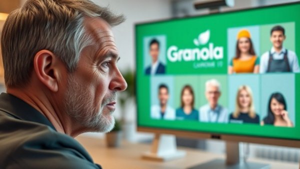 AI Meeting Assistant Granola AI in use during a virtual meeting