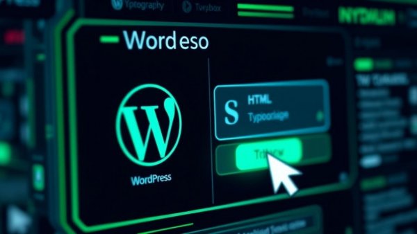 WordPress.com plugins and customization interface with selection cursor.