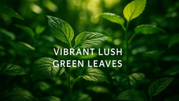 Lush leaves in botanical garden with sunlight, best botanical gardens in the US.