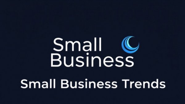 Small Business Trends logo, blue gradient circle