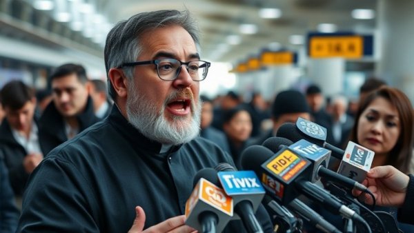 Deported migrants arrive, man speaks on immigration in Costa Rica.