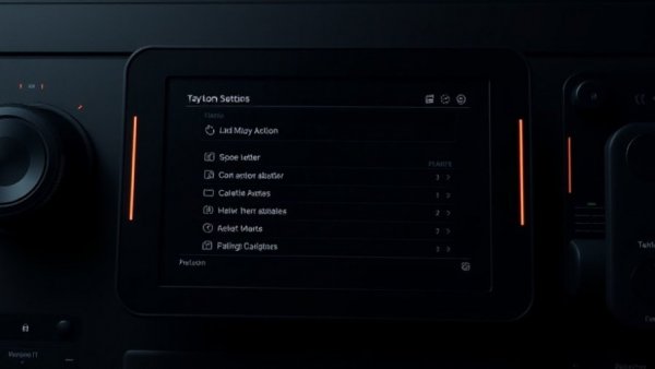 Stop perfecting your prompt: Minimalist digital interface with menu options