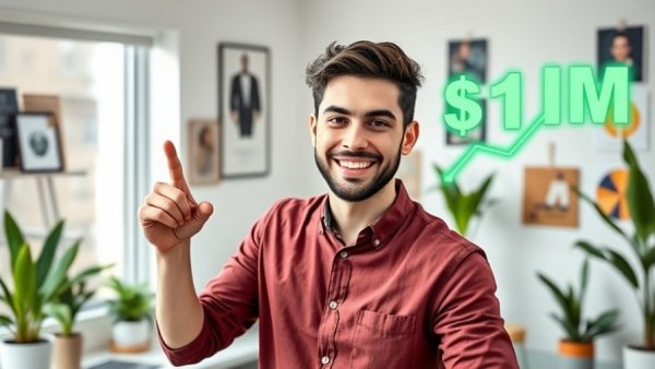 Man in home office illustrating how to start investing with $0.