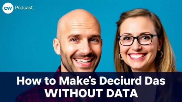 Adam Grant decision-making framework podcast cover with hosts.