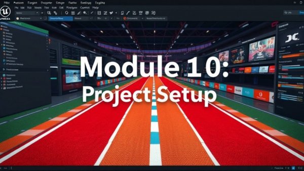 Unreal Engine project setup interface for building your first game.