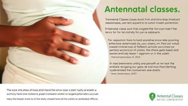 Antenatal classes Uganda advertisement on pre-eclampsia.