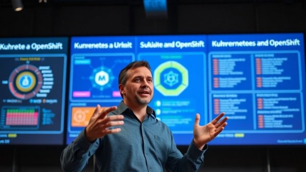 AI policy and governance session with dynamic speaker on Kubernetes vs OpenShift.