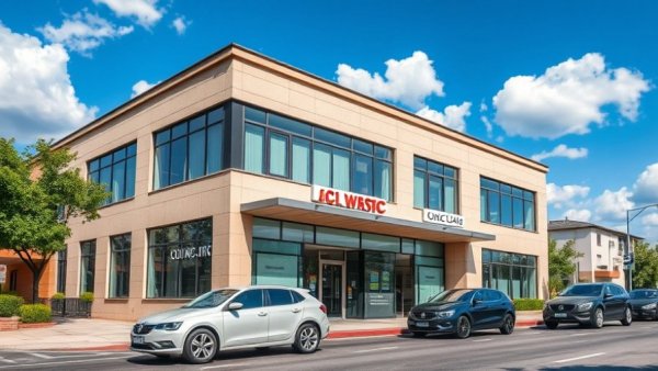Navigate healthcare in Kampala with modern clinic exterior.