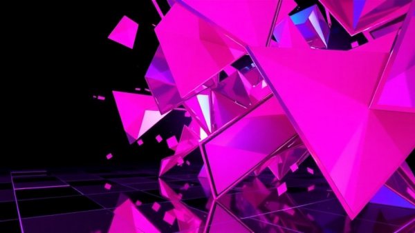 Unreal Engine 2026 vibrant geometric abstract art