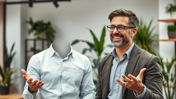 Man in modern office debunking the biggest myth in money and business