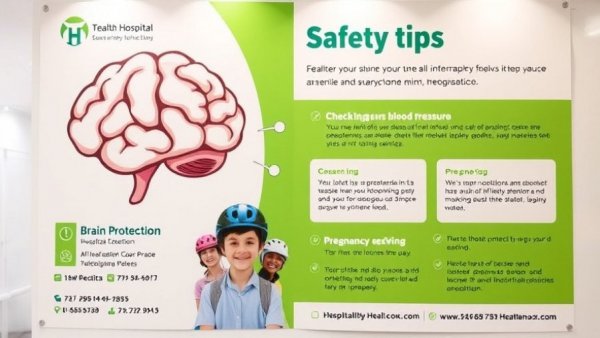 World Brain Day 2026 health awareness poster with safety tips