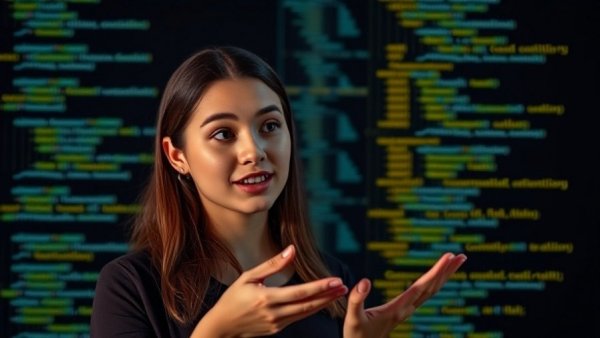 AI Africa film makers and developers: Woman explains code