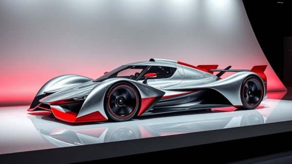 Audi F1 Livery Design using Unreal Engine, sleek car design