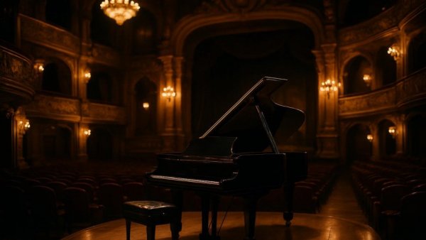Beegie Adair's sophisticated jazz performance in a grand theater setting