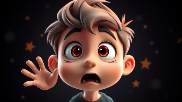 Cartoon character rigging illustration showcasing Unreal Engine animation challenges.