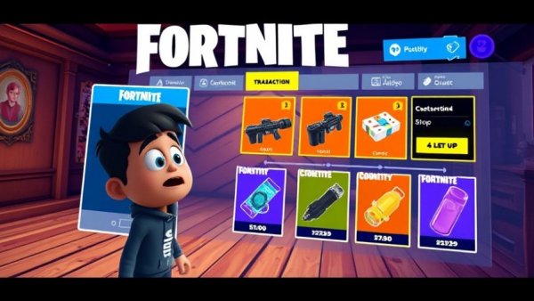 Custom Fortnite shop UI for in-island transactions