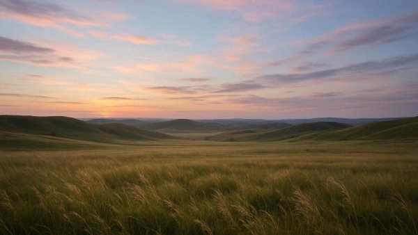 Expansive landscape view at dusk celebrating 110 years of the National Park Service.
