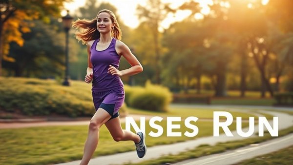 Nurses Run Spelled Backwards phrase with jogging woman.