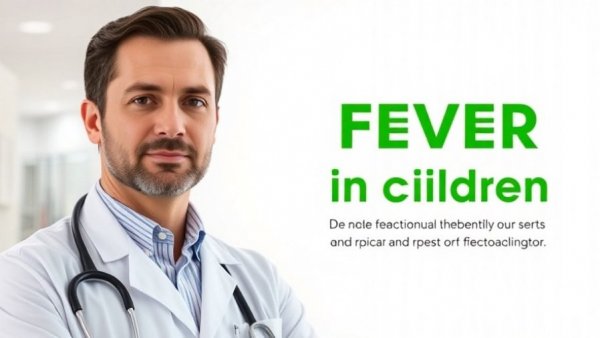 Pediatrician discussing causes of childhood fever in clinical setting.