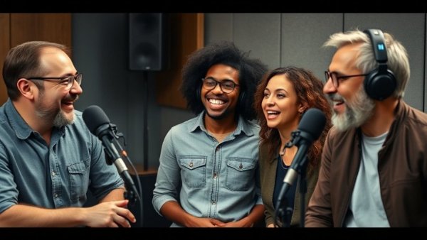 Podcast discussion on watermarking AI with diverse hosts.