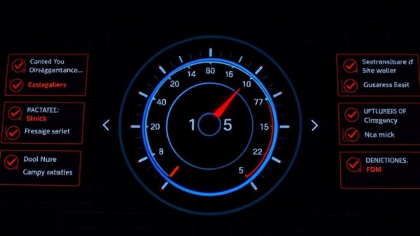 Digital performance gauge for Black Friday sales optimization tips